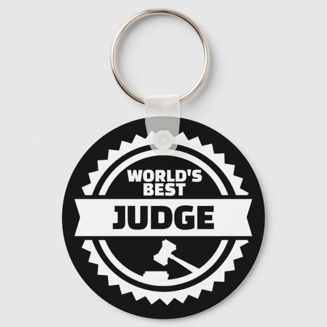 Porte-clés Le meilleur juge du monde (Recto)