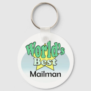 Porte-clés Le Meilleur Mailman du monde
