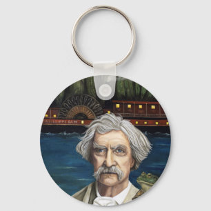 Porte-clés Le Mississippi Sam Aka Mark Twain