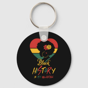 Porte-clés Le Mois de l'histoire des Noirs est ma Saint-Valen