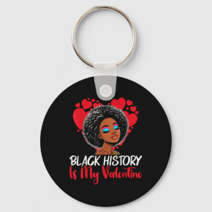 Porte-clés Le Mois de l'Histoire Noire est ma Saint Valentin