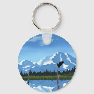 Porte-clés Le mont McKinley Alaska