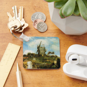 Porte-clés Le Moulin de la Galette by Vincent van Gogh