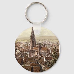 Porte-clés Le Munster, Fribourg, Baden, Allemagne magnifique