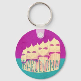 Porte-clés Le paradis de Barcelone Gaudi