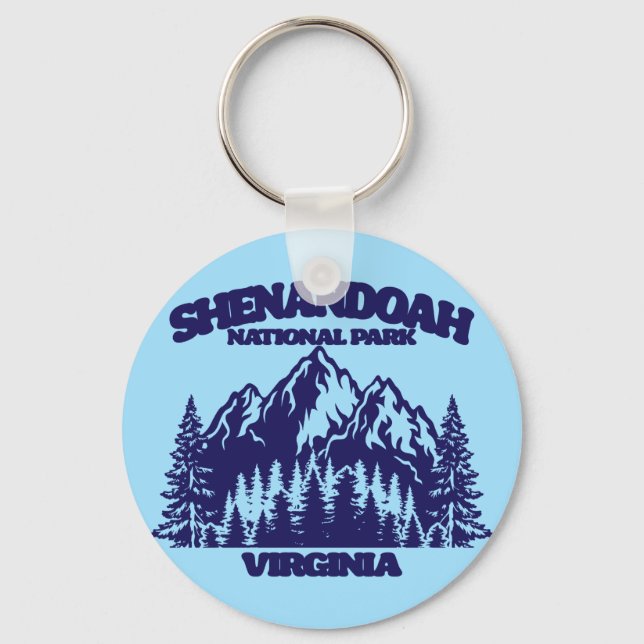 Porte-clés Le Parc national de Shenandoah (Recto)
