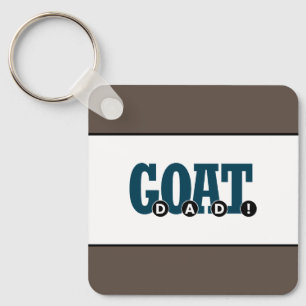Porte-clés "LE PÈRE DU G.O.A.T. !" Pour l'impression graphiqu