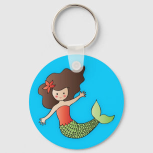 Porte-clés Le petit porte - clé de sirène