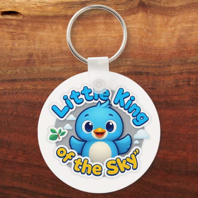 Porte-clés Le petit roi du ciel (Recto)