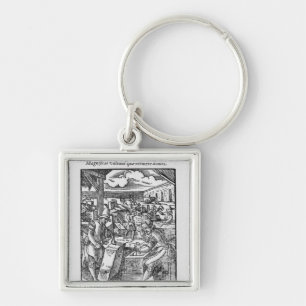 Porte-clés Le pierre-coupeur