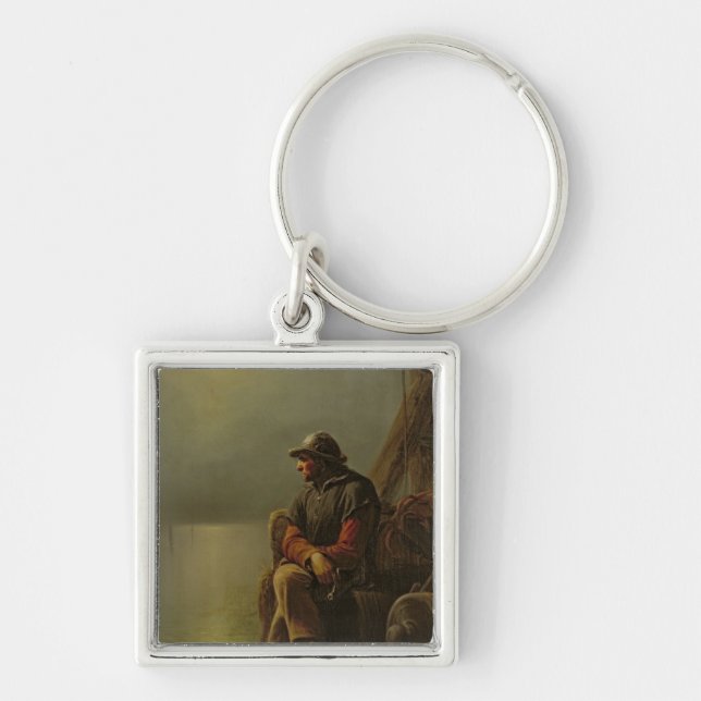 Porte-clés Le pilote exerce la surveillance, 1851 (Devant)
