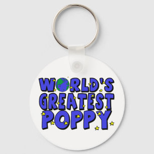 Porte-clés Le plus grand coquelicot du monde