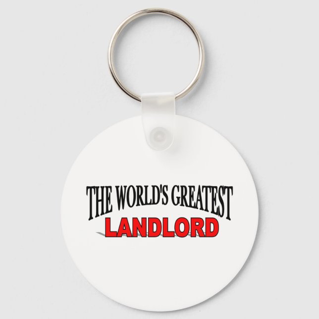 Porte-clés Le plus grand propriétaire du monde (Recto)