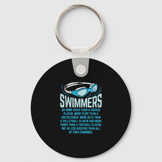 Porte-clés Le Poison de Swimming Lover (Recto)