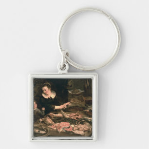 Porte-clés Le poissonnier