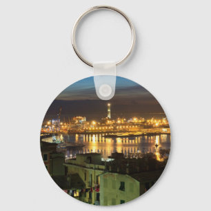 Porte-clés Le port antique à Gênes, Italie