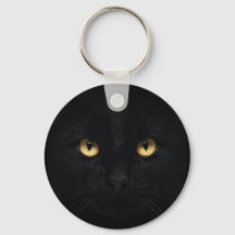 Le Porte - clé de chat noir