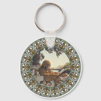 Porte-clés Le Porte - clé de la boîte de livres