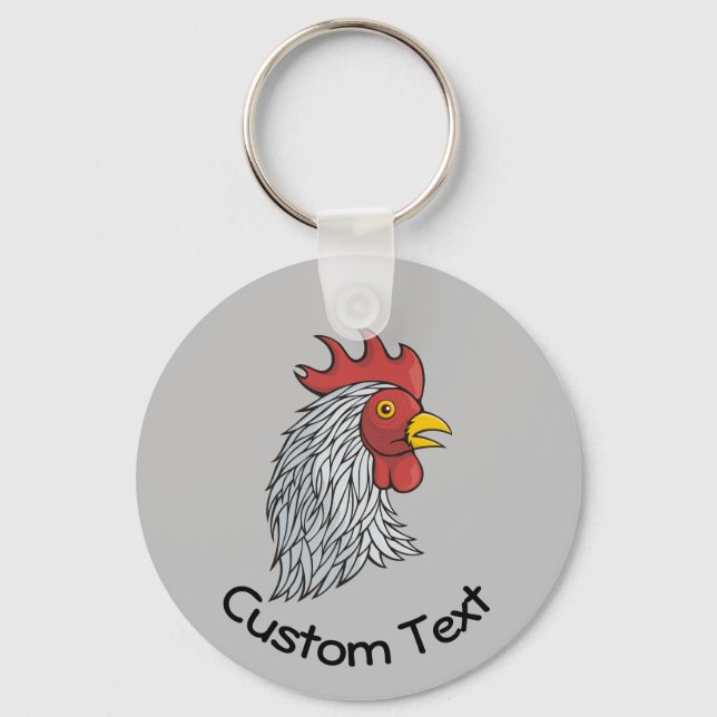 Porte-clés Le Porte - clé en chef de Grey Rooster (Recto)