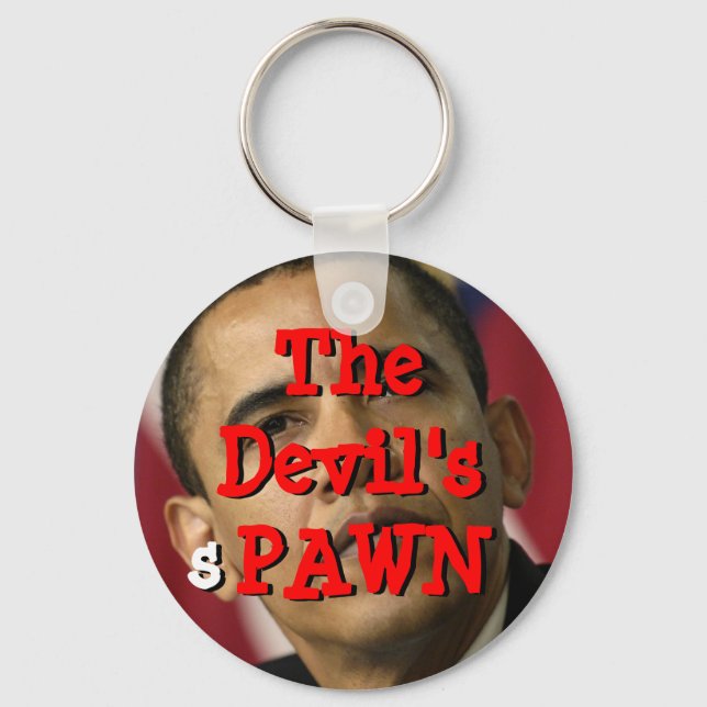 Porte-clés Le Porte - clé PAWN du diable (Recto)