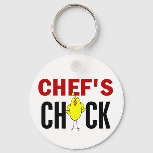 Porte-clés Le poussin du chef
