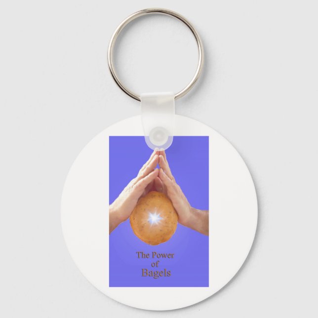 Porte-clés Le pouvoir du Bagel (Recto)