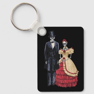 Porte-clés Le président Lincoln Skeleton, Halloween Skeleton