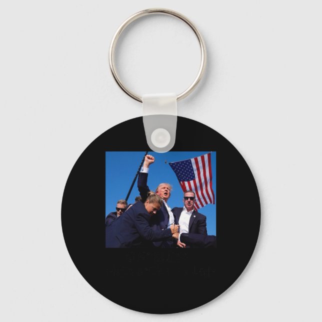 Porte-clés Le président Trump béni (Recto)
