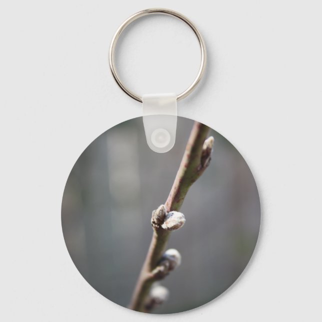 Porte-clés Le printemps arrive (Recto)