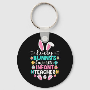 Porte-clés Le Professeur Favori de chaque lapin Fun Pâques D