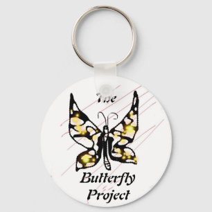 Porte-clés Le projet de papillon