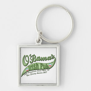 Porte-clés Le pub irlandais d'O'bama