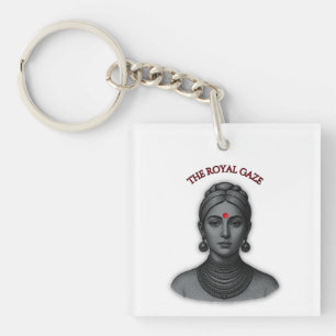 Porte-clés Le Regard Royal - Reine Indienne Lin