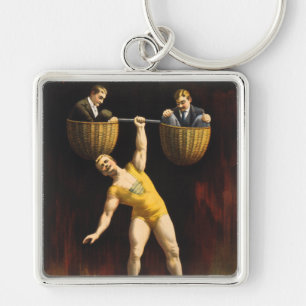 Porte-clés Le Sandow Eugen Sandow Vaudeville Weightlifter