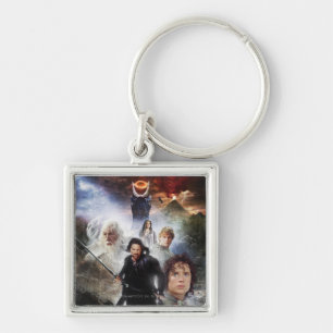 Porte-clés LE SEIGNEUR DES ANNEAUX Caractère Collage