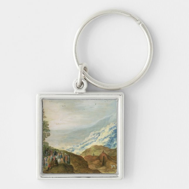 Porte-clés Le sermon sur le bâti (Devant)