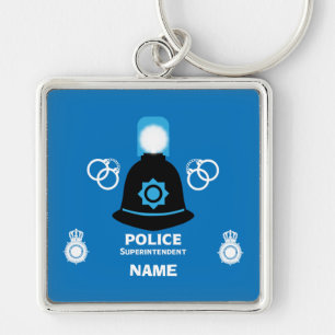 Porte-clés Le surintendant de la police britannique Coffee Mu