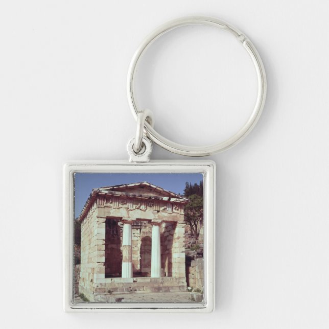 Porte-clés Le temple des trésors des Athéniens (Devant)