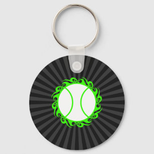 Porte-clés le tennis. tribal.