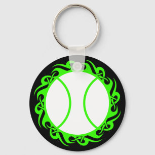 Porte-clés le tennis. tribal.