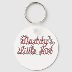 Porte-clés Le texte de la petite fille de papa