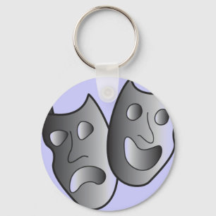Porte-clés Le théâtre masque le porte - clé