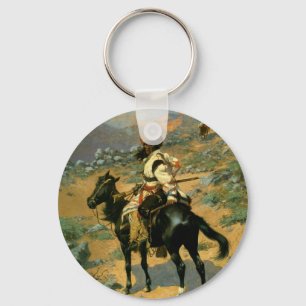 Porte-clés Le trappeur indien de Frederic Remington (1889)