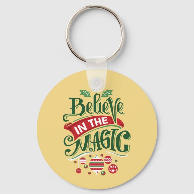 Porte-clés Le Typographe du Magic Christmas (Recto)