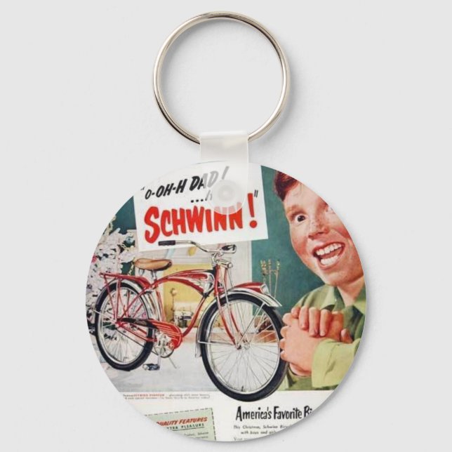 Porte-clés Le vélo favori de l'Amérique (Recto)