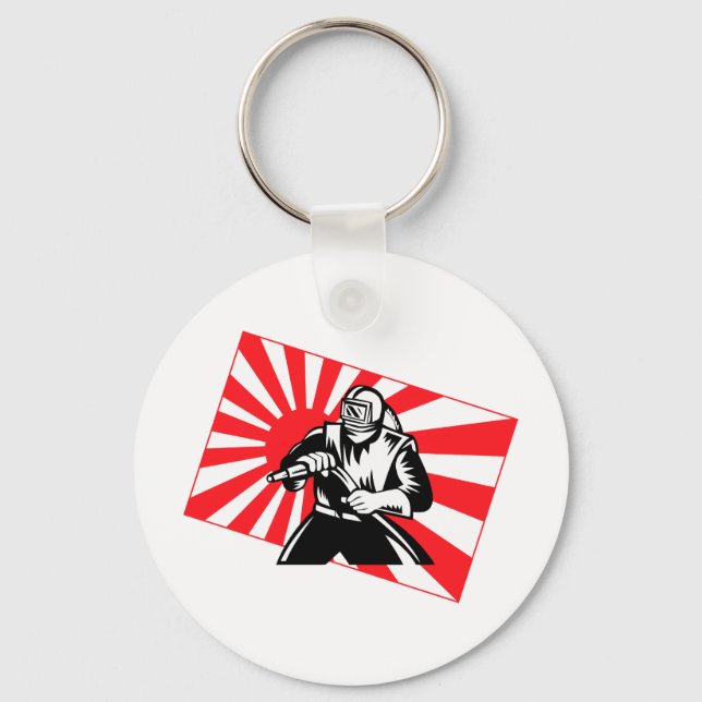 Porte-clés Le vieux Sandblaster de Tokyo (Recto)