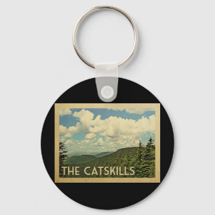 Porte-clés Le Vintage voyage de Catskills New York