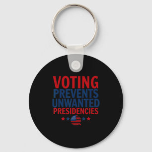 Porte-clés Le vote empêche les présidences indésirables Homme