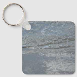 Porte-clés L'eau sur la plage Photographie Abstraite