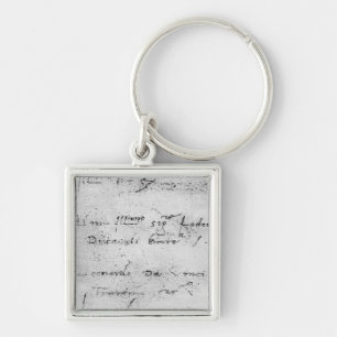 Porte-clés L'écriture de Leonardo da Vinci